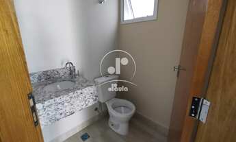 Imagem 5: Sobrado de Luxo no Paraíso: 3 Quartos, 3 Suítes, 5 Banheiros e 4 Vagas de Garagem em Santo