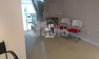 Imagem 3: Sobrado a venda com 416m², 4 dormitórios sendo todos suítes, hidromassagem, lareira e 6 va