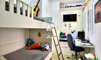 Imagem 7: Cobertura na Vila Tibiriça com 116 m² com 2 dormitórios planejados suíte com sacada Vaga