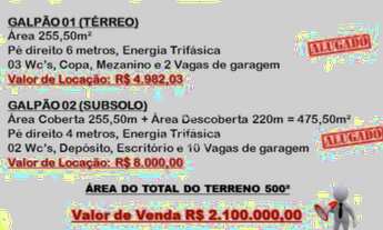 Imagem 6: Galpão a venda com renda