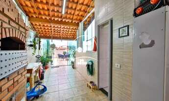 Imagem 2: Cobertura na Vila Tibiriça com 116 m² com 2 dormitórios planejados suíte com sacada Vaga