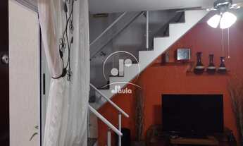 Imagem 2: Sobrado a venda com 131 m², 3 dormitórios com 1 suite e 2 vagas na Vila Assis em Mauá