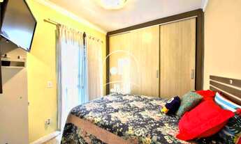 Imagem 6: Cobertura na Vila Tibiriça com 116 m² com 2 dormitórios planejados suíte com sacada Vaga