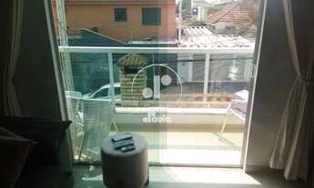 Imagem 3: Sobrado a venda com 178m², 3 dormitórios, 1 suíte, 4 vagas, na Vila Cecilia Maria, Santo A