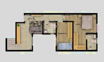 Imagem: Cobertura a venda com 100m², 2 dormitórios