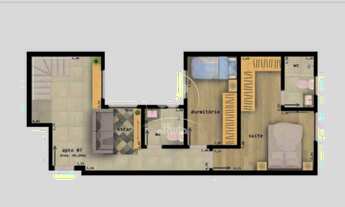 Imagem: Cobertura a venda com 100m², 2 dormitórios