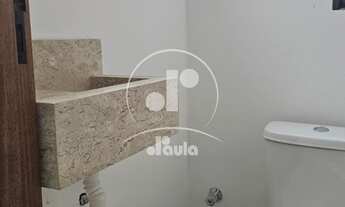 Imagem 4: Sobrado para locação com 140m², 3 suítes, 5 banheiros, 2 vagas, na Vila Camilópolis, Santo