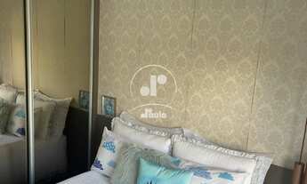Imagem 7: Apartamentocom 54m2, mobiliado, com sacada grill, Bairro Jardim, Santo André-SP