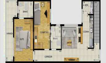 Imagem 7: Imperdível: Apartamento à venda em Santo André-SP, Vila Alzira! 2 quartos, 1 suíte, 1 sala