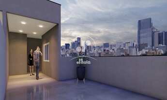 Imagem 3: Apartamento à venda na Vila Alzira, Santo André-SP: 2 quartos, 1 suíte, 1 sala, 2 banheiro