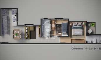 Imagem: Cobertura a venda com 93,80m², 2 dormitórios