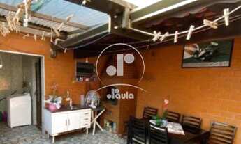 Imagem 3: Sobrado Vila Rica com 2 dormitórios, 2 banheiros, 2 vagas. Excelente terraço e quintal com