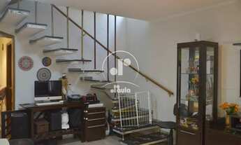 Imagem 3: Campestre. Sobrado com 180m2, 3 quartos, quintal e 2 vagas. Rua sem saída