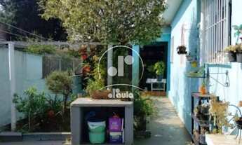 Imagem: Vila Cecíla Maria. Terreno plano com casa