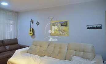 Imagem 2: Campestre. Sobrado com 180m2, 3 quartos, quintal e 2 vagas. Rua sem saída