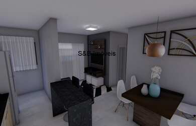 Imagem 2: 2 dormitórios, 1 vaga na garagem