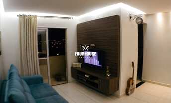 Imagem 2: Apartamento à venda próximo ao Sesi Gravatás, com sacada, móveis planejados em todos os am