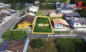 Imagem: Terreno a venda com 450m², Ruas das Hortencias
