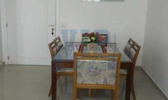 Imagem 4: Apartamento mobiliado para locação com 2 dormitórios sendo 1 suíte no Acqua Play em Santos