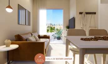 Imagem 5: Apartamentos à venda de 2/4 com três diferentes plantas, no Loteamento Outeiro do Candeias