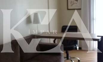 Imagem 2: Locação- The Grapes Av. 9 de Julho, mobiliado. Com sacada, duas camas de solteiro, ar cond