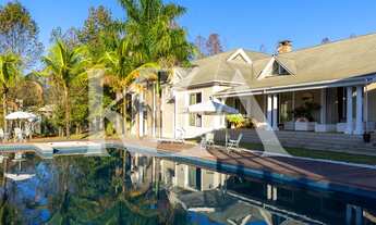 Imagem 2: Fabulosa mansão com lago privativo em terreno de 10.000 m² à venda no Parque dos Manacás e