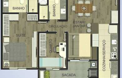 Imagem 5: COBERTURA RESIDENCIAL em Curitiba - PR, Vila Izabel