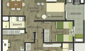 Imagem 7: APARTAMENTO RESIDENCIAL em Curitiba - PR, Vila Izabel