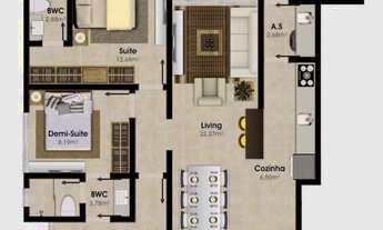 Imagem 5: APARTAMENTO RESIDENCIAL em Itajaí - SC, Praia Brava de Itajaí