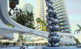 Imagem 2: Luxuoso apartamento à venda de 4 suítes na Praia Brava de Itajaí-SC: 329,15m², 3 vagas