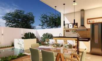 Imagem 4: Sobrado novo para venda com 4 suítes e piscina no Mosaico Essence em Mogi