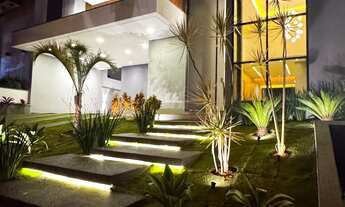 Imagem 4: Casa térrea para venda com 4 suítes e piscina no Condomínio Mosaico Essence