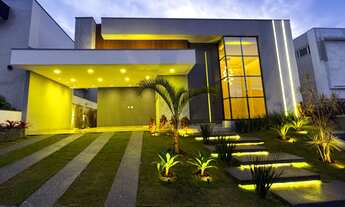 Imagem 2: Casa térrea para venda com 4 suítes e piscina no Condomínio Mosaico Essence