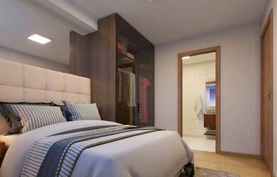 Imagem 3: Quadra 03 Cond Giradini Di Fiori Gama 2 Quarto1 Vaga 53m² Lazer completo Ac FGTS