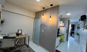 Imagem 3: QMSW 5 Sudoeste Ed. Varandas 1 Quarto+ Escritório Mobiliado Armários 1 Vaga 27m²