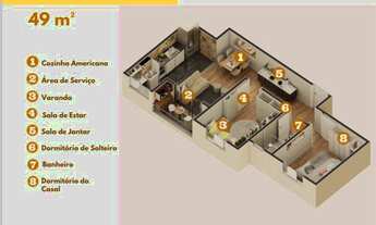 Imagem 3: APARTAMENTO RESIDENCIAL em Suzano - SP, Pq Santa Mônica