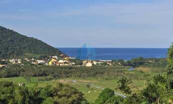 Imagem 2: Amplo Terreno com Vista p/ Mar, Próximo à Cachoeira e 1,8 km da Praia do Siriú, em Garopab