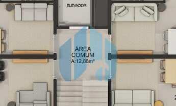 Imagem 2: Belo Apartamento a 200 m da Praia, Vista p/ Mar, Residencial Absoluto, Praia da Pinheira