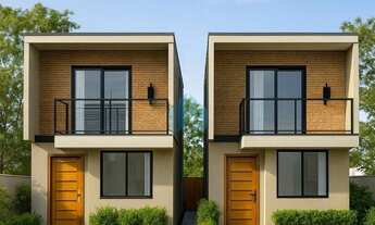 Imagem: Belos Sobrados Localizados no Loteamento