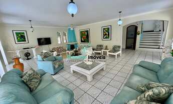 Imagem 3: Linda Casa em 2 Lotes com 5 suítes em Condomínio Fechado Frente ao Mar em Bertioga, Bougai