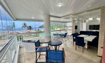 Imagem 5: Lindo Apartamento Frontal Mobiliado 3 Quartos com Vista para o Mar no Centro de Bertioga-S