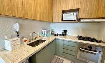 Imagem 6: Belíssimo Apartamento Mobiliado 2 Dorm sendo 1 suíte com Vista para o mar e Lazer co