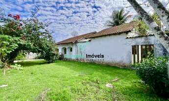 Imagem 2: Oportunidade !!! Casa Térrea em 2 Lotes na Praia da Vista Linda em Bertioga - SP, Apenas 4