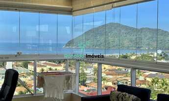 Imagem 3: Cobertura Penthouse Mobiliada 3 Dorm sendo 1 Suíte com Vista Frontal para o mar em Be