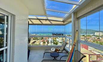 Imagem 5: Cobertura Penthouse Mobiliada 3 Dorm sendo 1 Suíte com Vista Frontal para o mar em Be