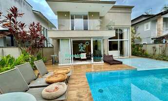 Imagem 2: Casa Moderna Finamente Mobiliada de Alto Padrão 4 suítes no Hanga Roa em Bertioga, a p