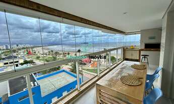 Imagem 6: Apartamento Finamente Mobiliado com Vista Para o Mar 3 Dorm sendo 2 suítes no Centro