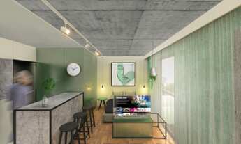 Imagem 5: Studio 1 dormitório e 1 banheiro. Produto desenvolvido para diversificação de investimento