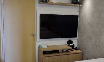 Imagem 6: Apartamento Planejado sob medida, teto rebaixado em gesso com iluminação de Led, mobiliado