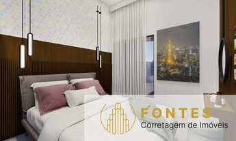 Imagem 2: Casa 3 dormitórios, sendo 1 suíte, sala de estar e jantar integradas com a cozinha e área